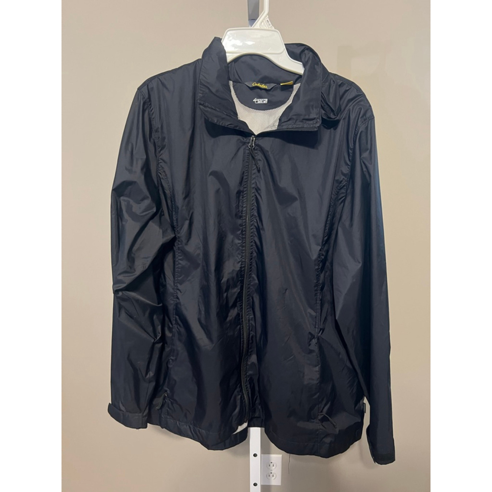 Men's Cabela's Black Windbreaker 2XLT